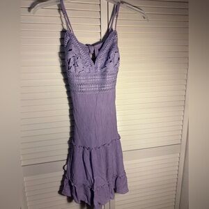 Love Tree Lilac Mini Dress